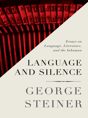 cover image of Language and Silence